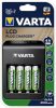 Varta LCD Plug-Plus NiMH AAA/AA/9V PP3 Charger Black