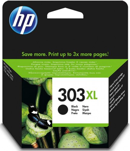 HP T6N04AE (303XL) Black tintapatron