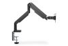 Digitus DA-90394 Universal Single Monitor Mount with Gas Spring and Clamp Mount Black