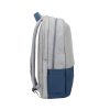 RivaCase 7567 Anti-theft Laptop Backpack 17,3" Grey/Dark Blue