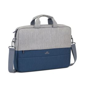   RivaCase 7532 Anti-theft Laptop Bag 15,6" Grey/Dark Blue