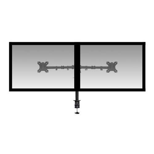 ACT AC8302 Monitor Desk Mount For 2 Monitors / Up to 35" VESA Black