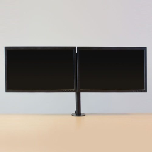 ACT AC8302 Monitor Desk Mount For 2 Monitors / Up to 35" VESA Black