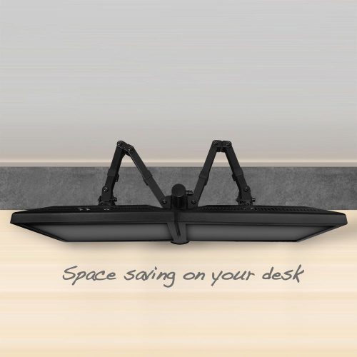 ACT AC8302 Monitor Desk Mount For 2 Monitors / Up to 35" VESA Black