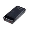 RivaCase VA2580 20000mAh QC/PD 20W LCD PowerBank Black