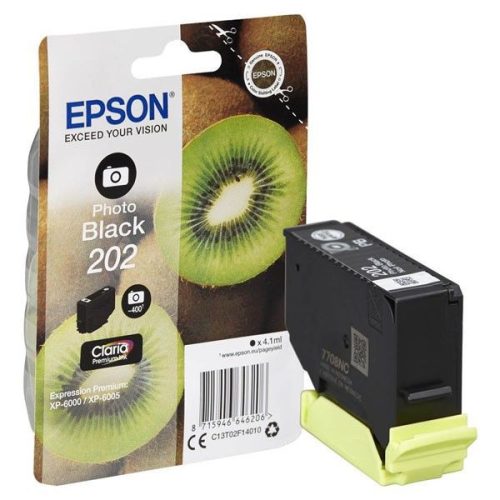 Epson T02F1 (202) Photo Black tintapatron