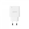 Delight USB QuickCharge 3.0 + Type C Adapter White
