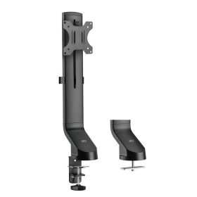   ACT AC8321 Single Monitor Arm Office Quick Height Adjustment 10"-35" Black