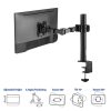 ACT AC8325 Single Monitor Arm Office Solid Pro 10"-32" Black