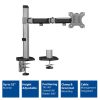 ACT AC8335 Single Monitor Arm Office 17"-32" Silver