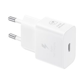 Samsung 25W PD Power Adapter with USB-C cable White