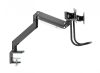 Gembird MA-DA2-04 Desk mounted adjustable monitor arm for 2 monitors 17"-32" Black