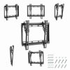 Gembird WM-42T-04 TV wall mount (tilt) 23”-42” Black