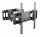Gembird WM-55ST-04 TV wall mount (full-motion) 32”-55” Black