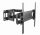 Gembird WM-70ST-01 Full-motion TV wall mount 37”-70” Black