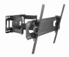 Gembird WM-70ST-01 Full-motion TV wall mount 37”-70” Black