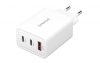 Intenso W65ACC GaN Power Adapter White