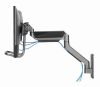 Gembird MA-WA3-01 Wall mounted adjustable monitor arm for 3 monitors 17"-27" Black