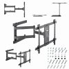 Gembird WM-80ST-05 TV Wall Mount 37"-80" Black