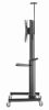 Gembird TVS-70T-02 Aluminum TV floor stand with caster wheels 37"-70" Black