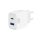 ACT AC2122 USB-C & USB-A charger 20W with Power Delivery White