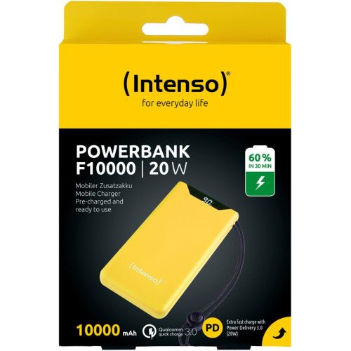Intenso F10000 10000mAh Powerbank Yellow