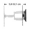 Hama TV Wall Bracket Swivel Tilt Pull-out 165cm (65") up to 35kg