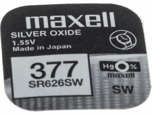 Maxell 377 Alkáli Gombelem 1db/csomag