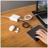 FIXED hálózati töltőállomás, 2xUSB-C/1xUSB, GaN technológia, PD 3.1 támogatás, 140W, fehér