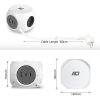 ACT Power Strip Cube E Socket Hálózati Elosztó 3DIN 1,5m White