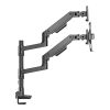 ACT AC8341 Single Monitor Arm and Laptop Arm Office Premium with Gas Spring Pole Mounted