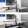 ACT AC8376 Under Desk Extendable Cable Management Tray with Clamp Mount