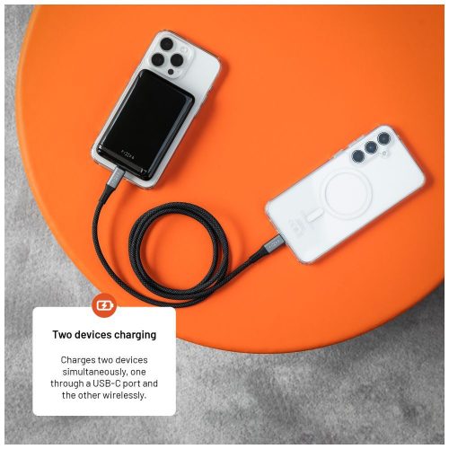 FIXED MagZen 10 Pro Qi2 standard 10000mAh PowerBank fekete