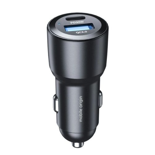 Mobile Origin Car Charger 60W USB-C and USB-A