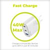 Mobile Origin GaN 40W Wall Charger MO13, 1 USB-A + 2 USB-C