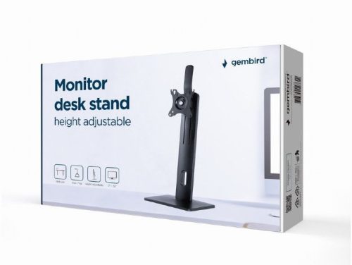 Gembird MS-D1-01 Monitor Desk Stand 17"-32" Black