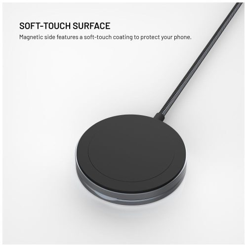 FIXED Wireless töltő Magsafe támogatással, szürke