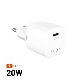 FIXED Mini USB-C Travel-Charger 20W White