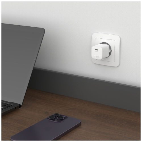 FIXED Mini USB-C Travel-Charger 20W White