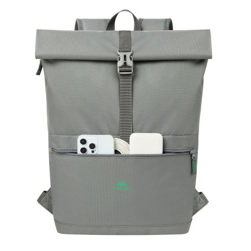 RivaCase 5567 Gremio Eco Rolltop 15L backpack 15,6" Grey