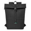 RivaCase 5567 Gremio Eco Rolltop 15L backpack 15,6" Black