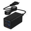 Gembird 4-port 65 W GaN USB PowerDelivery fast charger Black