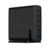 Gembird 6-port 75W GaN USB fast charger Black