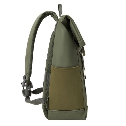 RivaCase 7826 ECO 17L Roll top backpack 14" Olive Green
