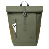 RivaCase 7826 ECO 17L Roll top backpack 14" Olive Green