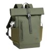 RivaCase 7826 ECO 17L Roll top backpack 14" Olive Green