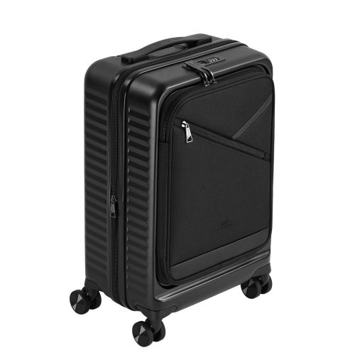 RivaCase 8180 ECO Hardshell expansion hand cabin luggage 20" Black