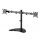Gembird Dual monitor desk stand 13”-32” Black