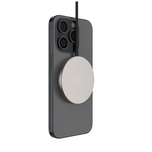 FIXED MagPad Slim Qi2 MagSafe Wireless töltő Titan