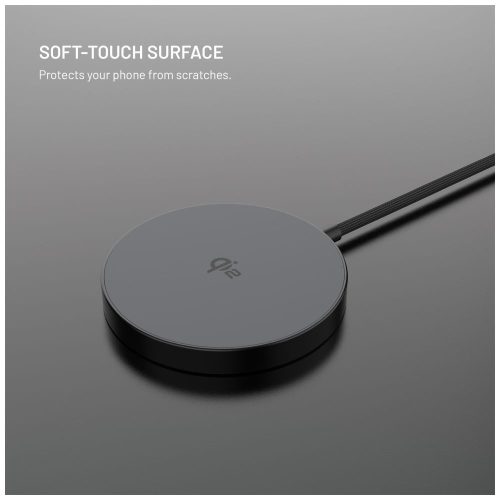 FIXED MagPad Slim Qi2 MagSafe Wireless töltő fekete